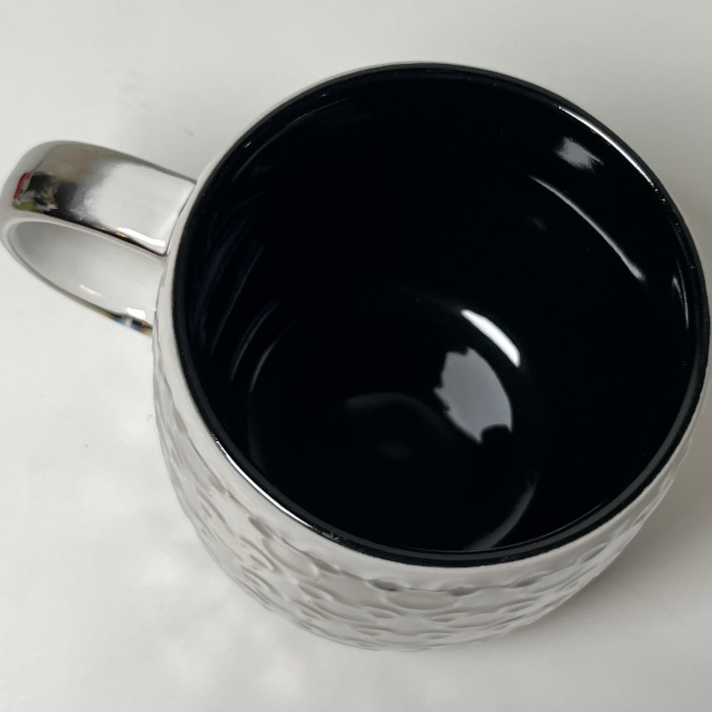 Disney Parks Mickey Metallic Raised Icon Mug‎ Home Collection Coffee Cup 16oz - Picture 3 of 5